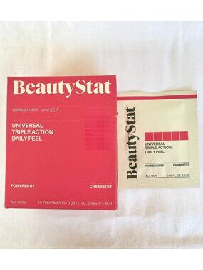 BeautyStat Universal Triple Action Daily Peel Exfoliating Pads 10 Treatments